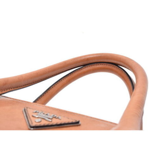 Prada Handbag leather camel - Picture 4 of 12